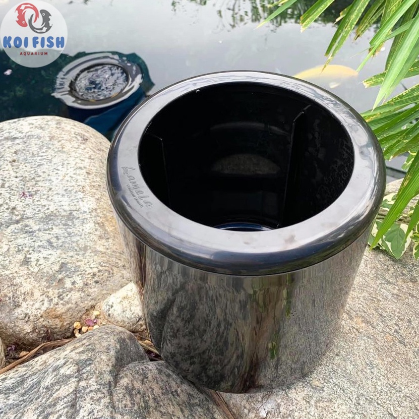 Hút mặt nhún cho hồ cá Koi Lamela ống vào phi 60