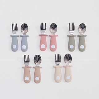 Set thìa nĩa gấu Spoon & Fork Set