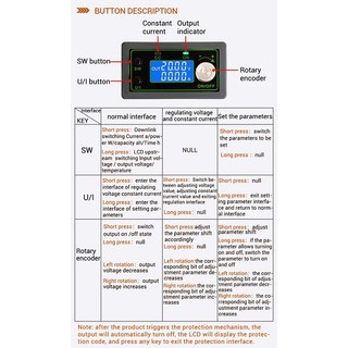 100V 1000W High Power DC Step-Down Constant Voltage Constant Current MPPT Solar Charging Power Supply Step-Down Module