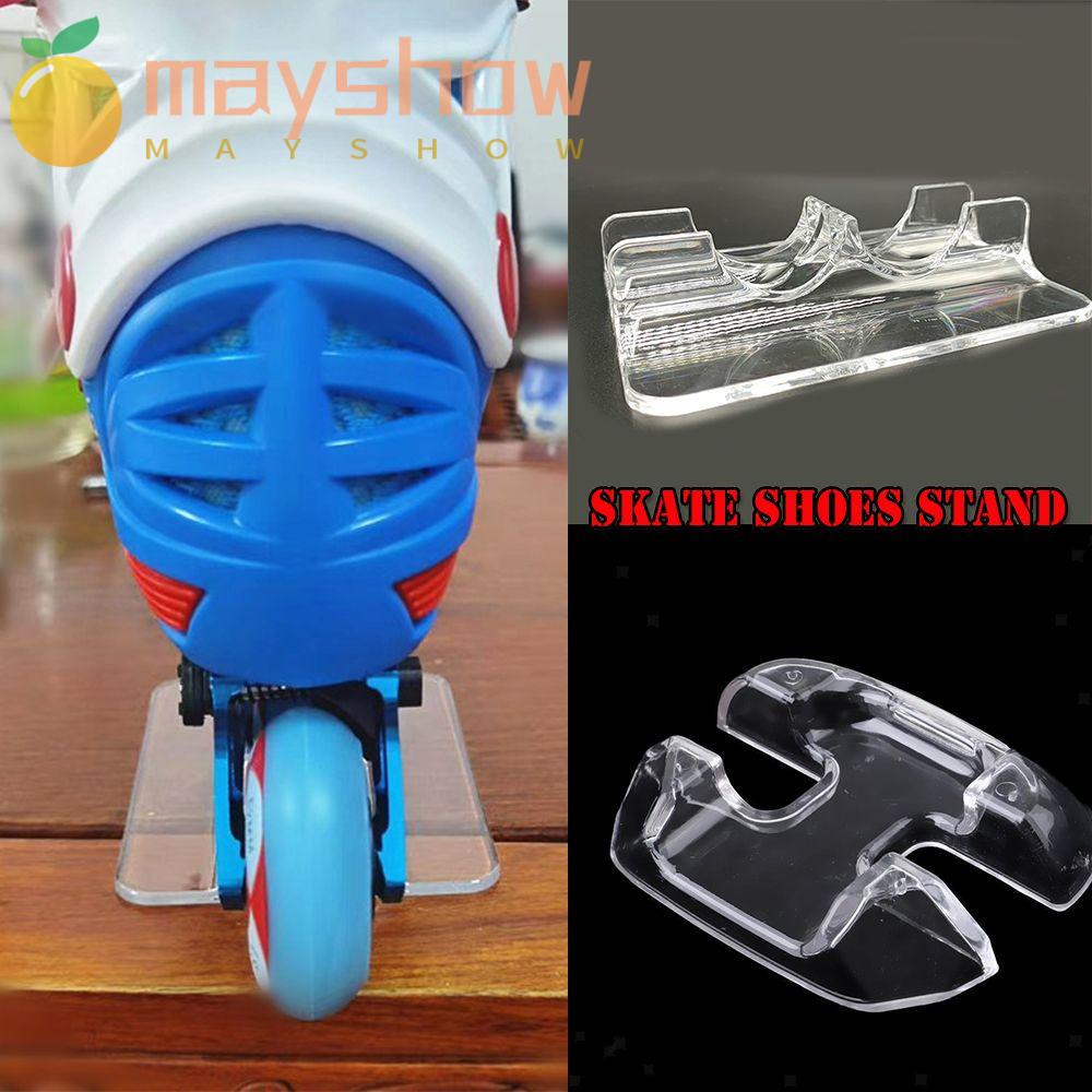 Set 4 Giá Đỡ Trưng Bày Giày Trượt Patin Trong Suốt