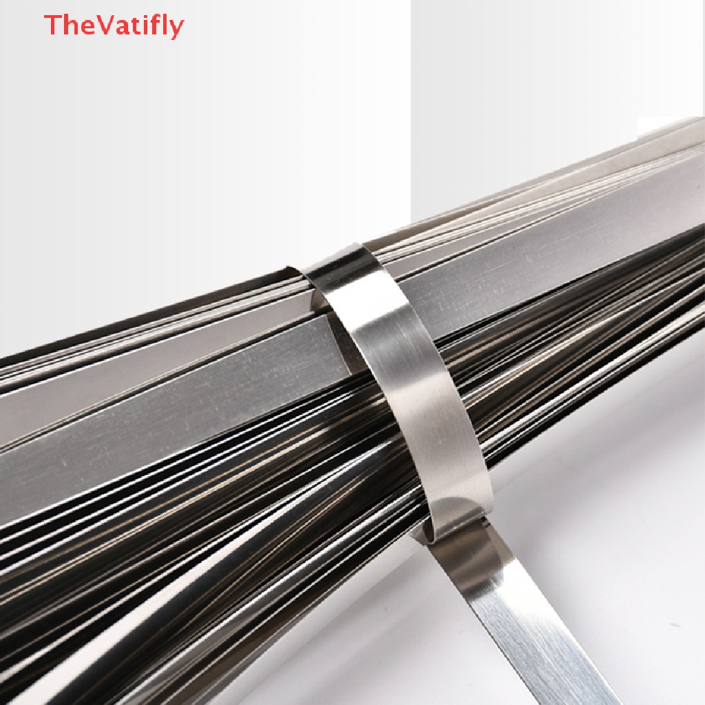 Set 20 / 10 Dây Rút Khóa Zip Bằng Thép Không Gỉ