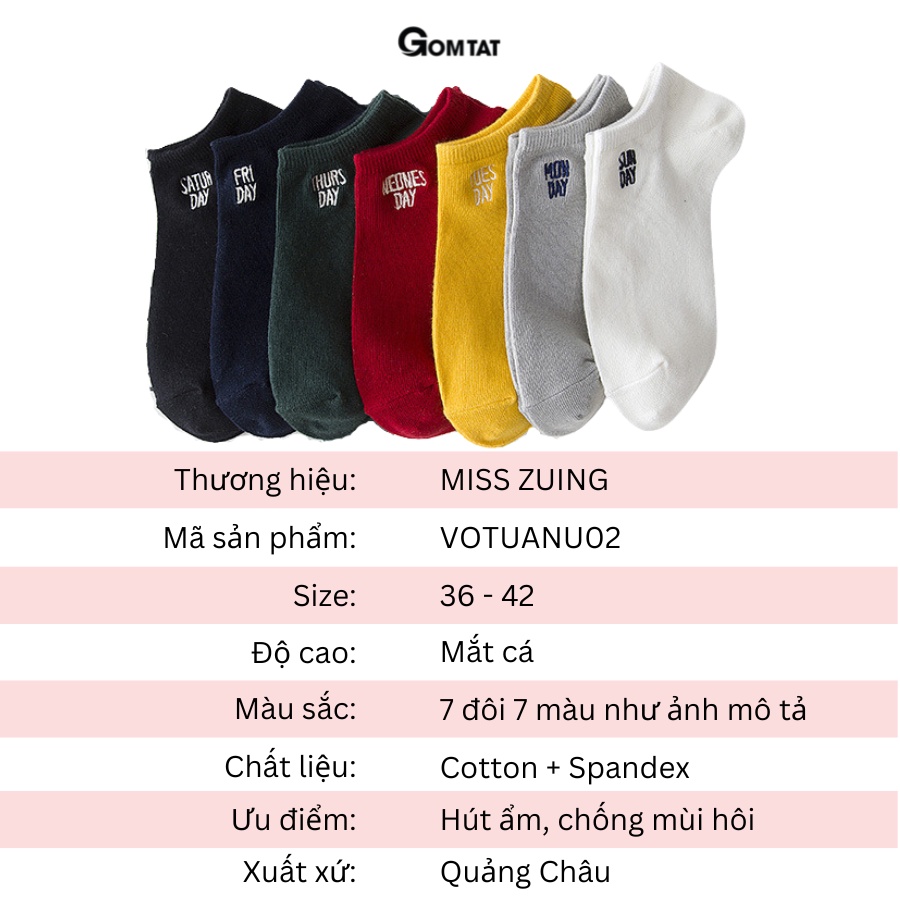 Set 14 đôi tất vớ nam nữ cổ ngắn cao cấp, bao gồm set 7 đôi cho nam và set 7 đôi cho nữ, phù hợp cho các cặp đôi