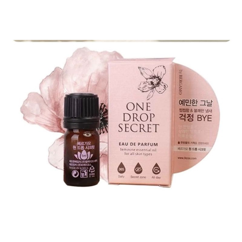 Nước hoa vùng kín One Drop Secret By Bergamo 5ml Hàn Quốc