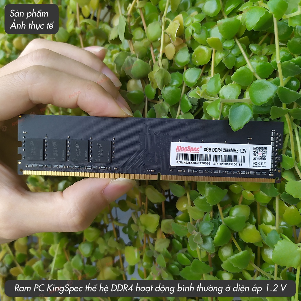 RAM KingSpec 4GB / 8GB DDR4 , cho PC máy tính để bàn | D4P - Hàng Chính Hãng | BigBuy360 - bigbuy360.vn