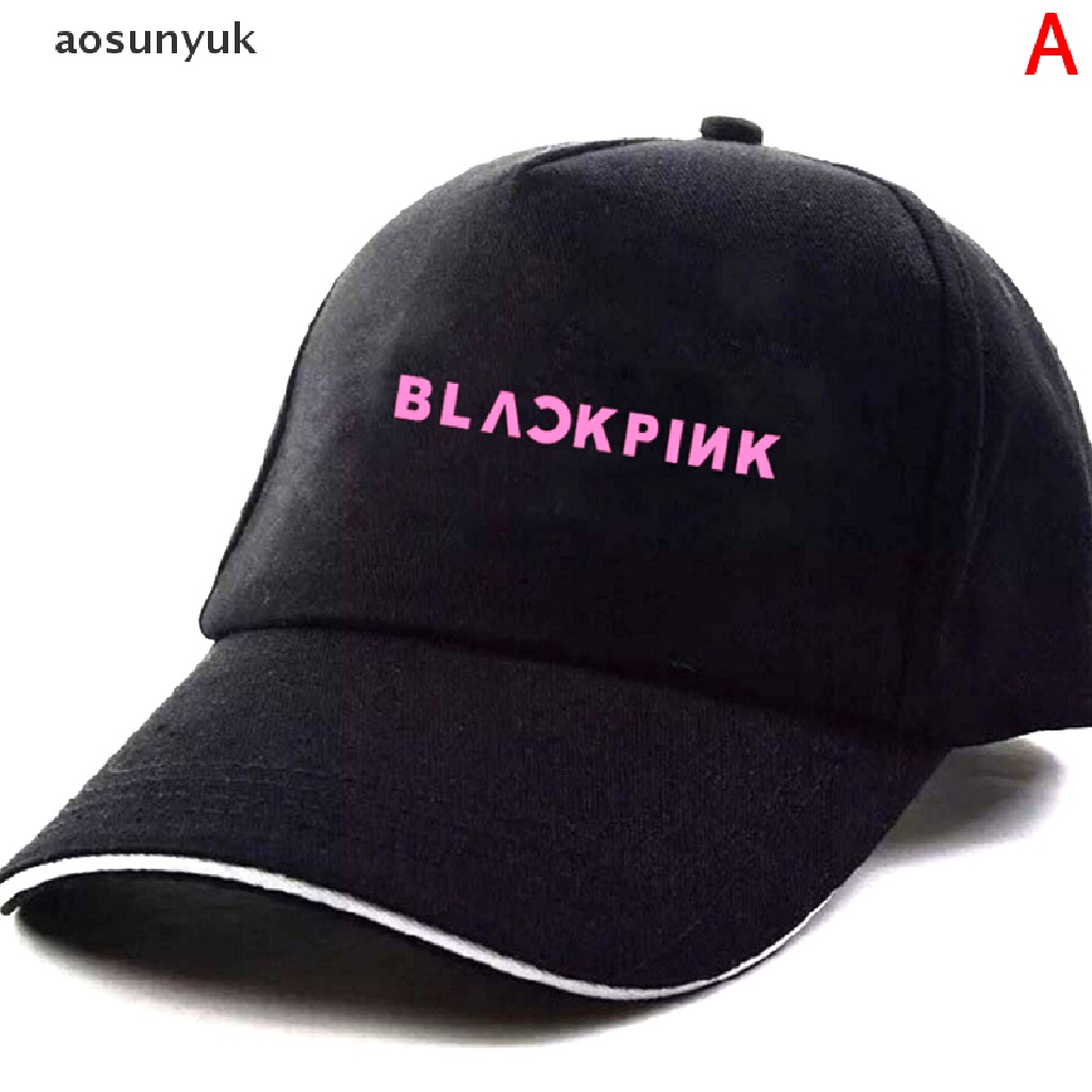 Aosunyuk Mũ Lưỡi Trai Bóng Chày In Chữ Blackpink Cá Tính