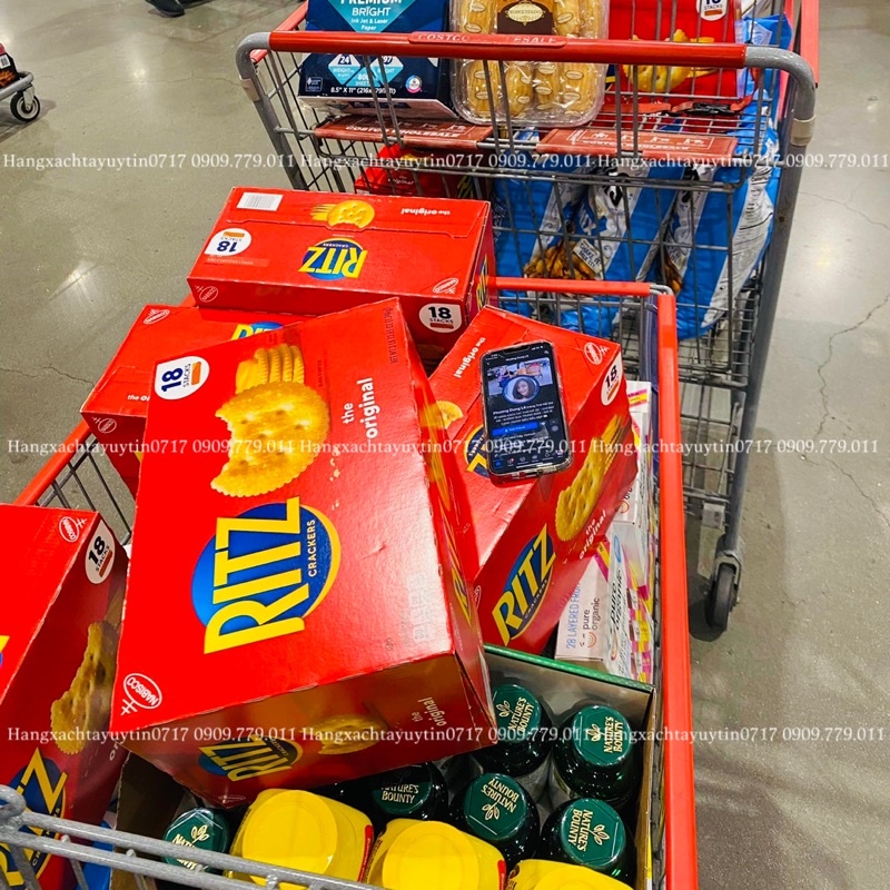 Bánh Ritz crackers Original bánh quy ritz hàng chuẩn Mỹ bay air thơm ngon