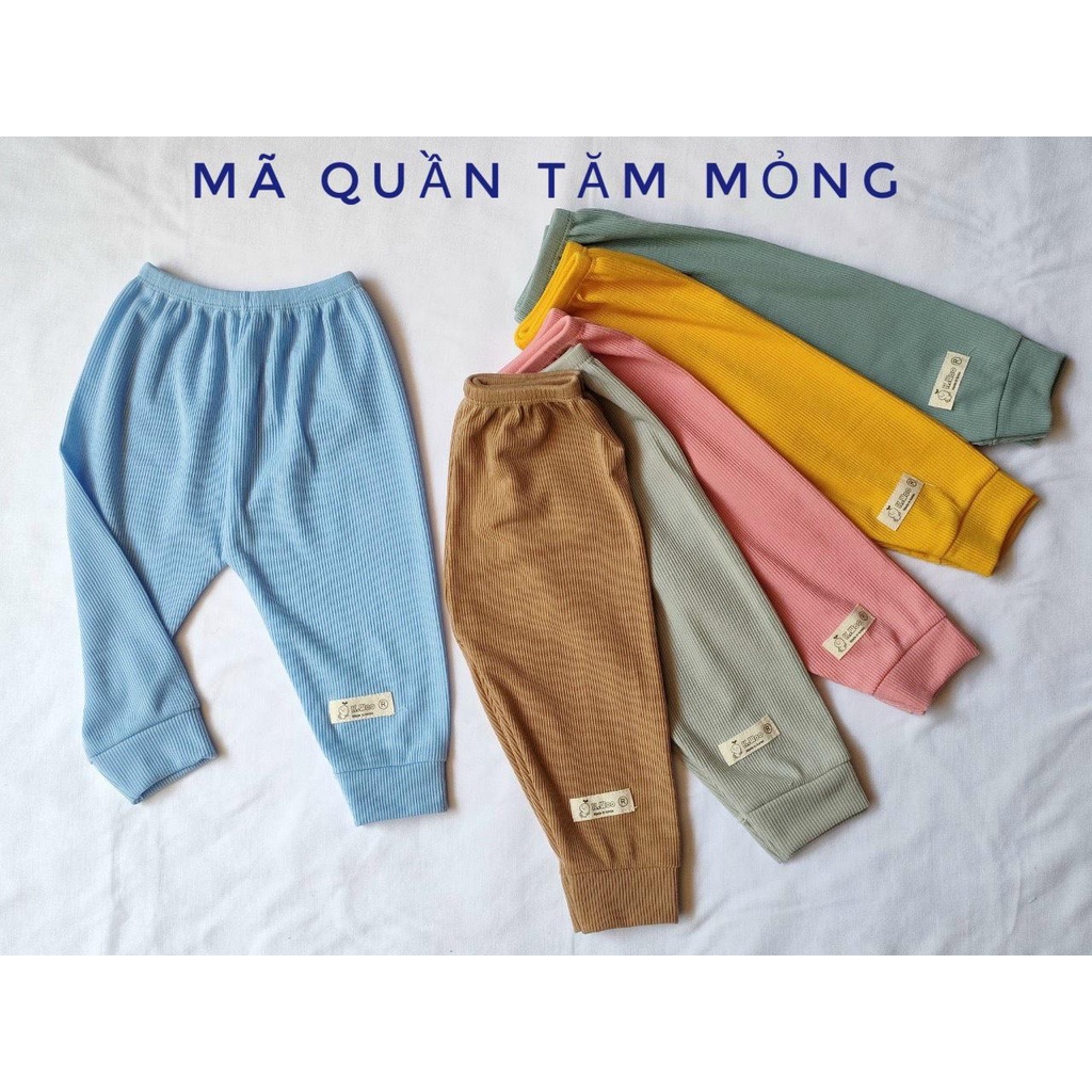 HÀNG LOẠI 1 KWOO Quần dài vải tăm dày dặn