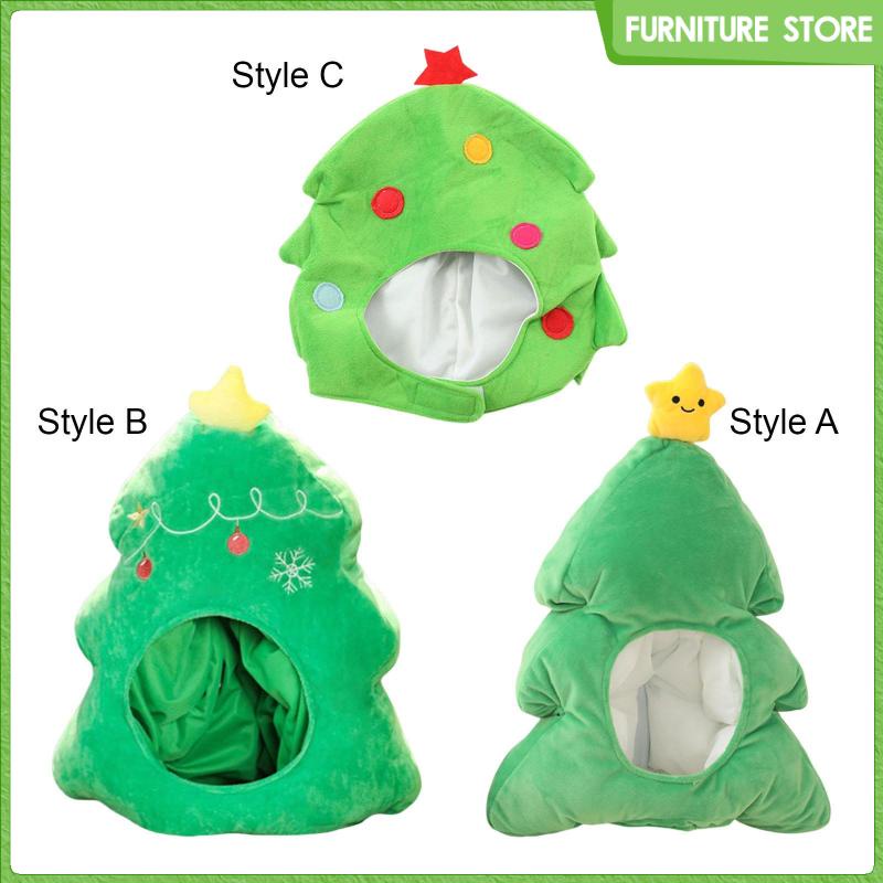 Mũ Giáng Sinh Lông Mềm Hóa Trang Unisex