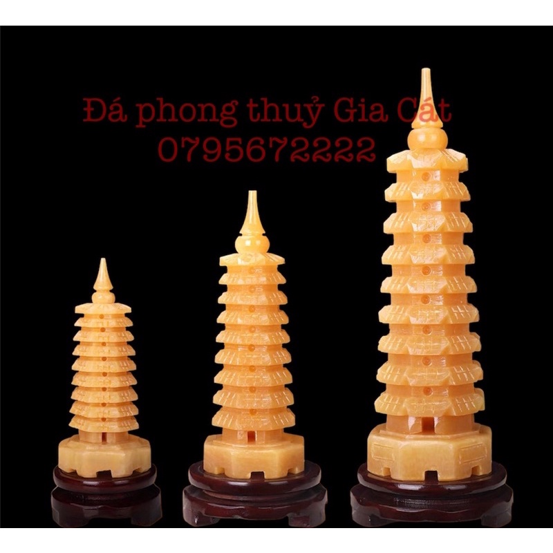 Tháp văn xương ngọc hoàng long dày đẹp kiểm định ~30cm