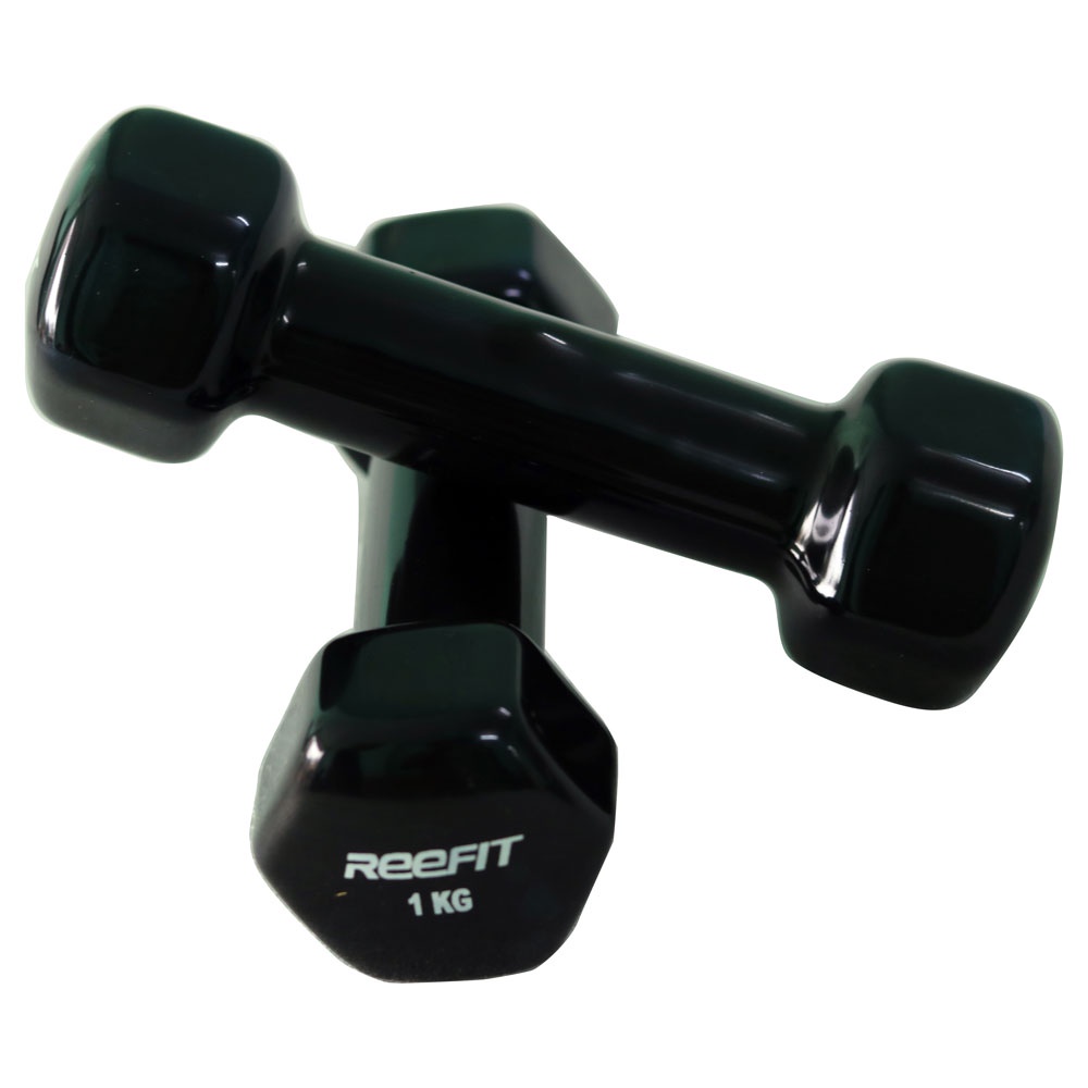 Bộ 2 tạ tay cao su 1kg Reefit