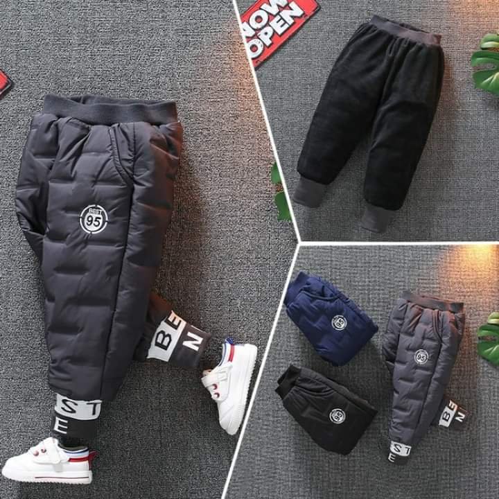 QUẦN GIÓ LÓT NỈ CHO BÉ MÙA THU ĐÔNG