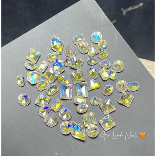 Đá khối mix set 50 viên trang trí móng