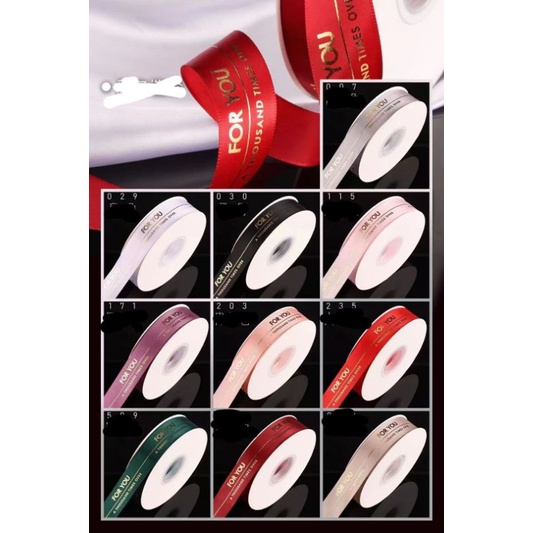 Ruybang 2.5cm×50m chữ vàng