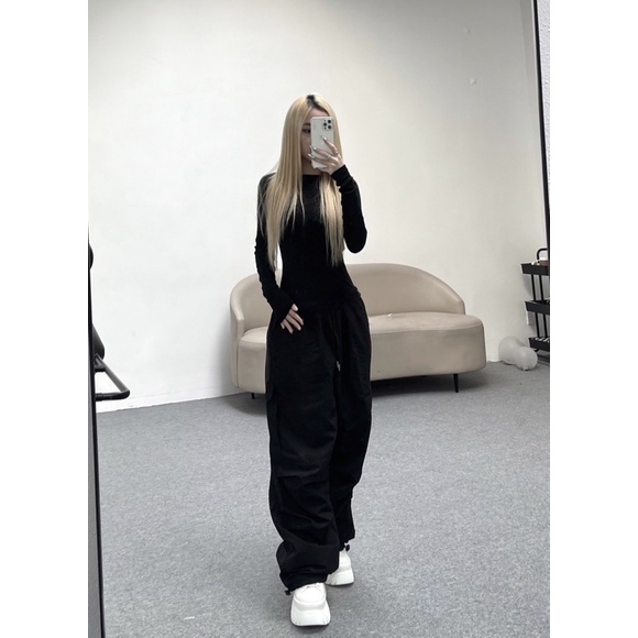 - áo tay dài trơn basic