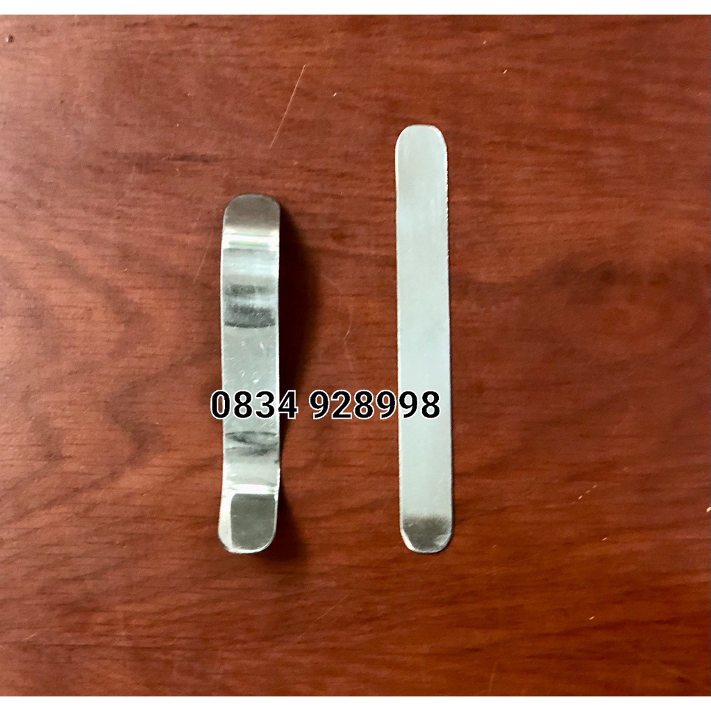 Que đè lưỡi thẳng/ cong Inox