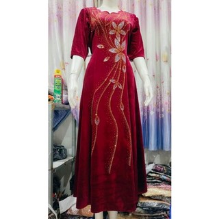 Đầm dạ hội nhung