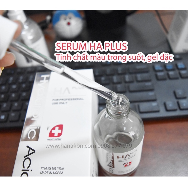 Serum HA Plus 300ml - Cấp Nước, Dưỡng Ẩm, Căng Bóng Da, Mờ Nếp Nhăn