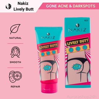 Kem Làm Trắng Vùng Da Dưới Cánh Tay NAKIZ Lively Butt kem trị thâm 100g