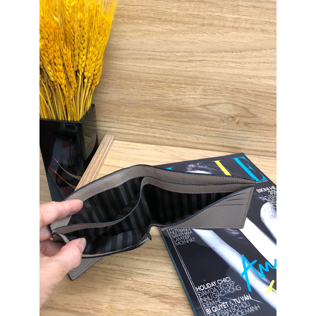 Ví gấp nam da thật 100%, còn mới chưa sử dụng