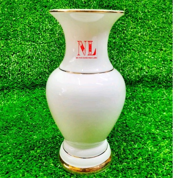Bình hoa sứ trắng ngọccao cấp