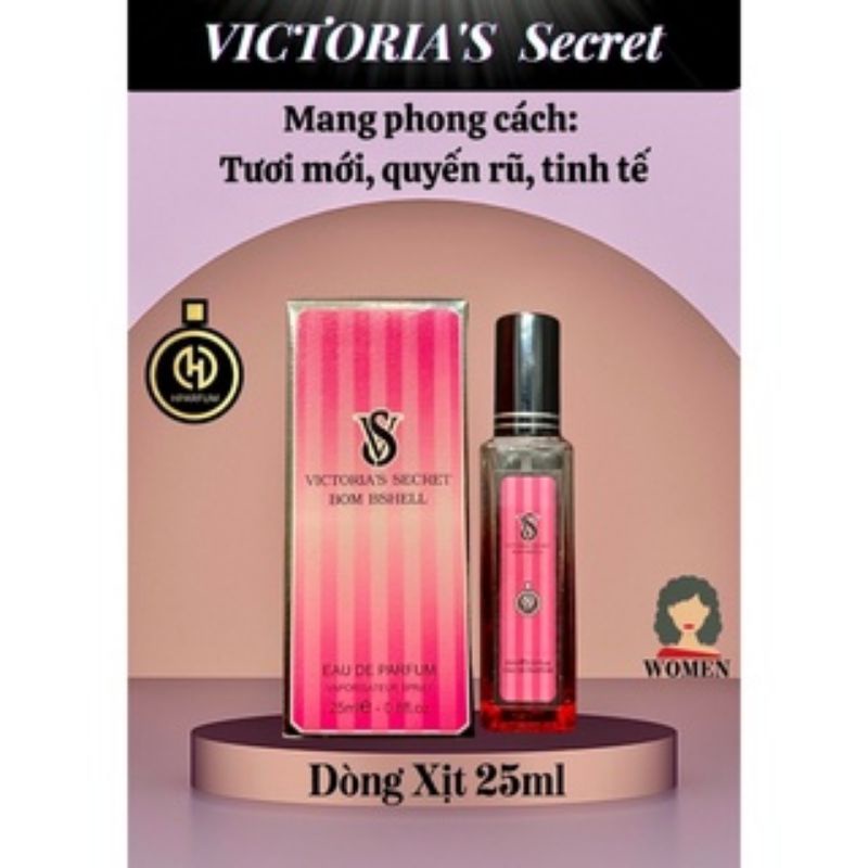 Nước hoa nữ Hparfum VICTORIA`A SECRET 25ml [ Siêu Sale ]