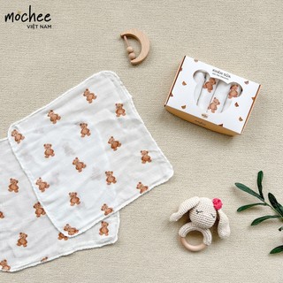 SET 6 KHĂN SỮA SỢI TRE MOCHEE