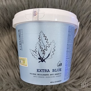 BỘT TẨY XANH ELGON BLUE BLEACH DE COLOR ANTI ORANGE Ý CAO CẤP 500G....0385669939.....