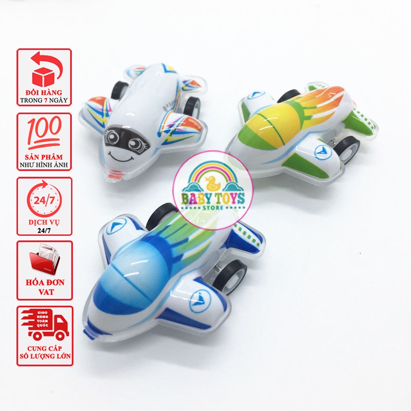 Đồ Chơi Máy Bay Thể Thao Chạy Cót Mini Cho Bé, Mẫu Mã Đa Dạng, Hình Ảnh Sắc Nét, Màu Sắc Sinh Động