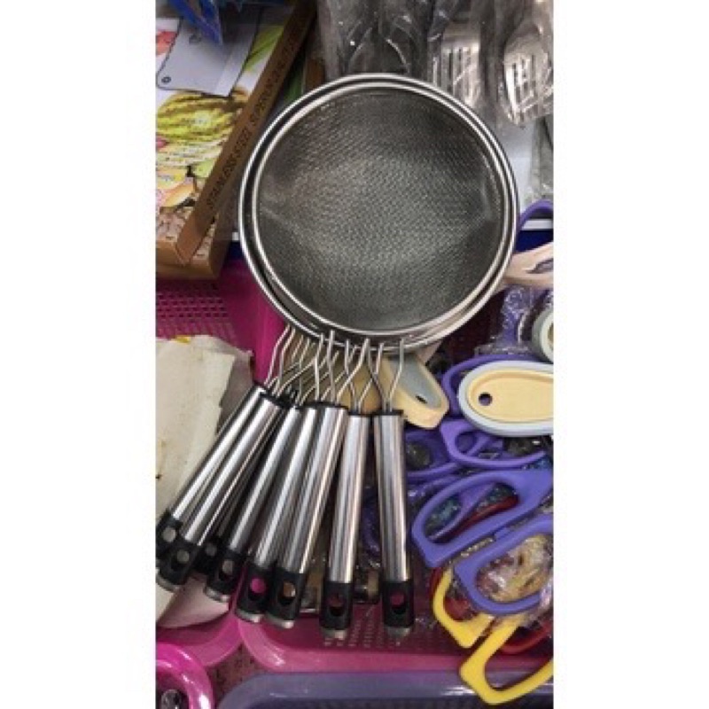 Muỗng Lọc Inox 2 Lớp Lưới Tay Cầm Chắc Chắn