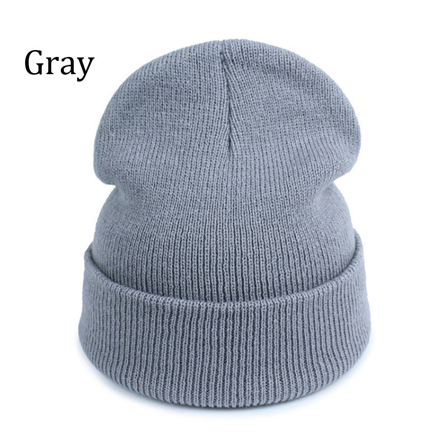 Mũ Len Tròng Đầu Màu Sắc Ngọt Ngào Phong Cách Harajuku Đường Phố Cho Nam Và Nữ