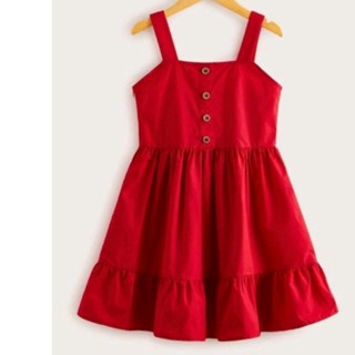 VÁY ĐỎ NOEL BÉ GÁI  VÁY NOEL MIỀN NAM 2 DÂY