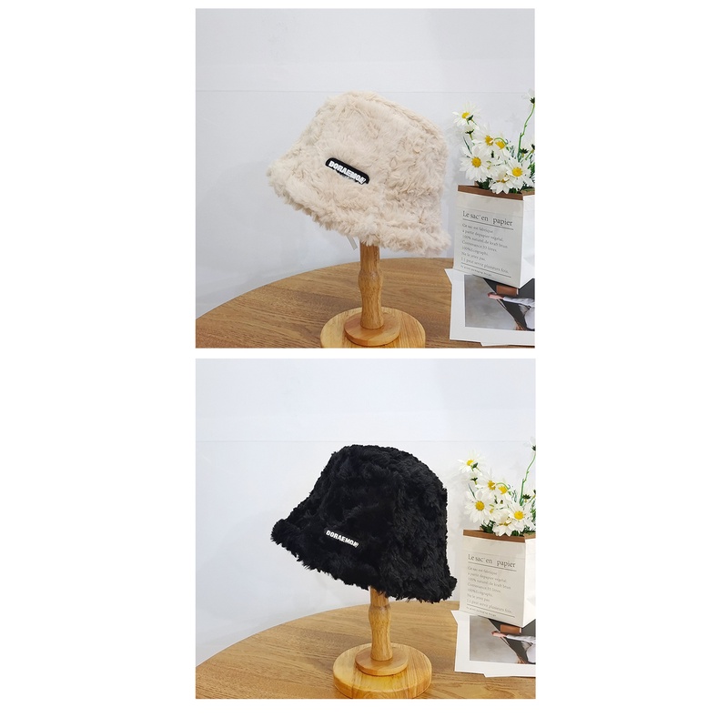 Mũ Bucket Lông Nhung Giữ Ấm Mùa Thu Đông Phong Cách Hàn Quốc Mới 2022 Cho Nữ