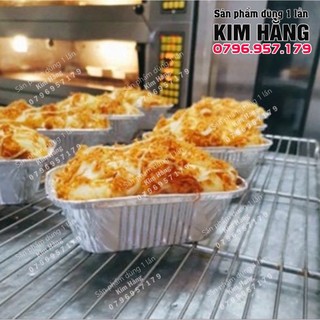 Cây 125c khay nhôm 240ml 5260 nướng bánh pizza, nướng bánh mì phô mai,....