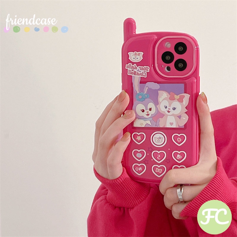 Ốp Điện Thoại TPU Mềm Họa Tiết Hoạt Hình Disney Linabelu Stella.Lou Cho iPhone 11 12 13 14 Pro MAX 7 8 Plus XR X XS MAX SE 2020