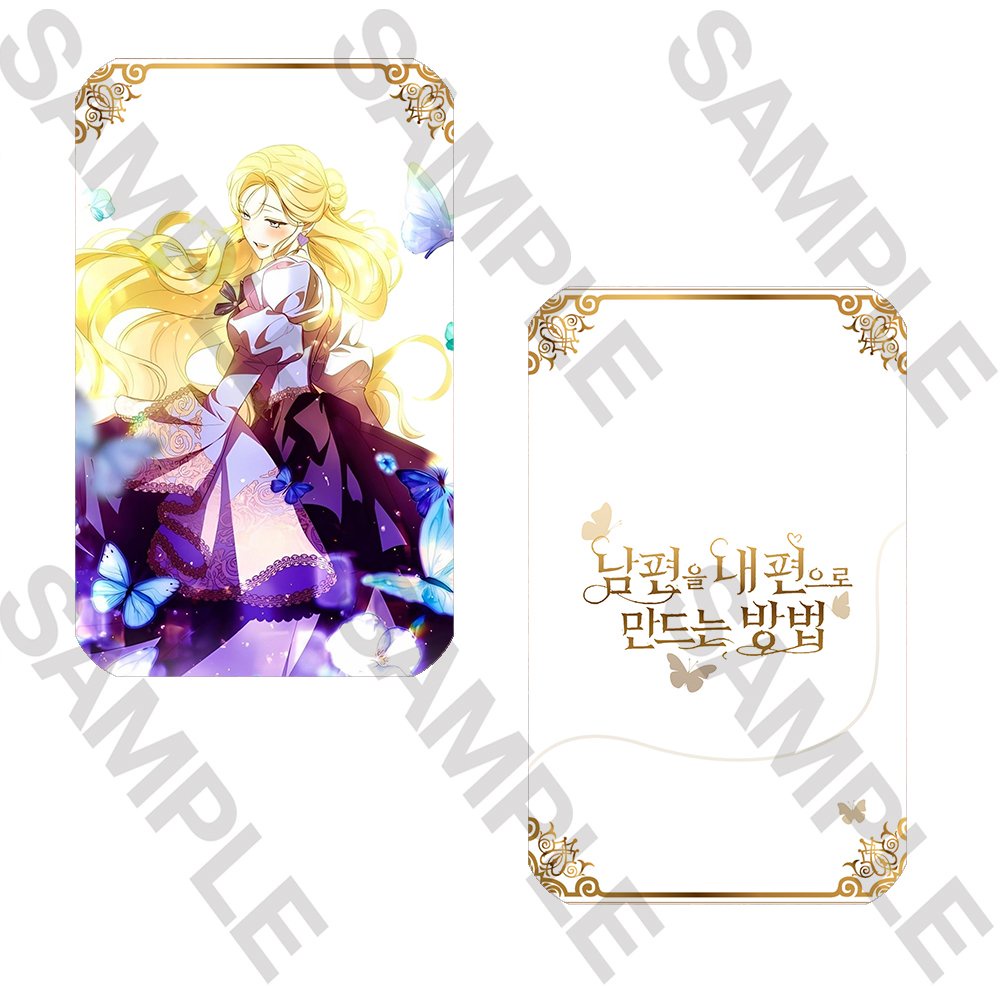 Ảnh card bo góc in hình PHƯƠNG PHÁP KHIẾN PHU QUÂN ĐỨNG VỀ PHÍA TÔI manhwa thẻ bo viền 5*8cm anime chibi sưu tầm 1 tấm