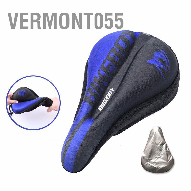 Có thể bán buôn Đệm Lót Ghế Xe Đạp Vải Sợi Thoáng Khí Mềm Mại Độ Đàn Hồi Cao Silicone Làm Dày Yên Vermont055 Hàng giao ngay