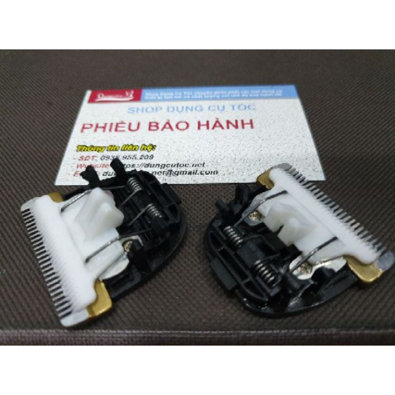 Lưỡi Sứ Tông Đơ Cắt Tóc Gia Đình Loại Tốt, Lưỡi Tông Đơ Cắt Lông Chó Mèo Chạy Êm Cắt Bén.