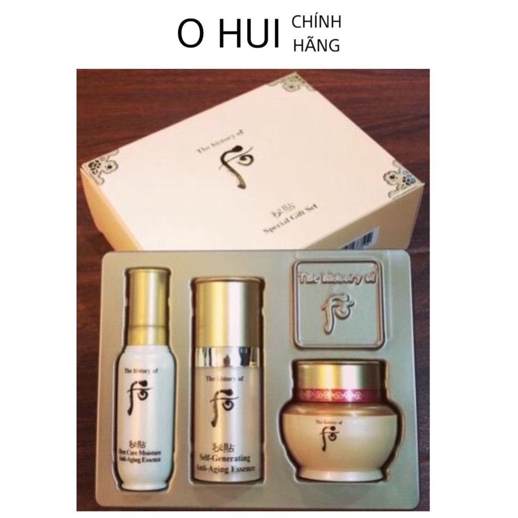 Bộ mini Whoo Bichup Self-Generating Anti-Aging Essence set 3 món - Nhã Khanh Ohui
