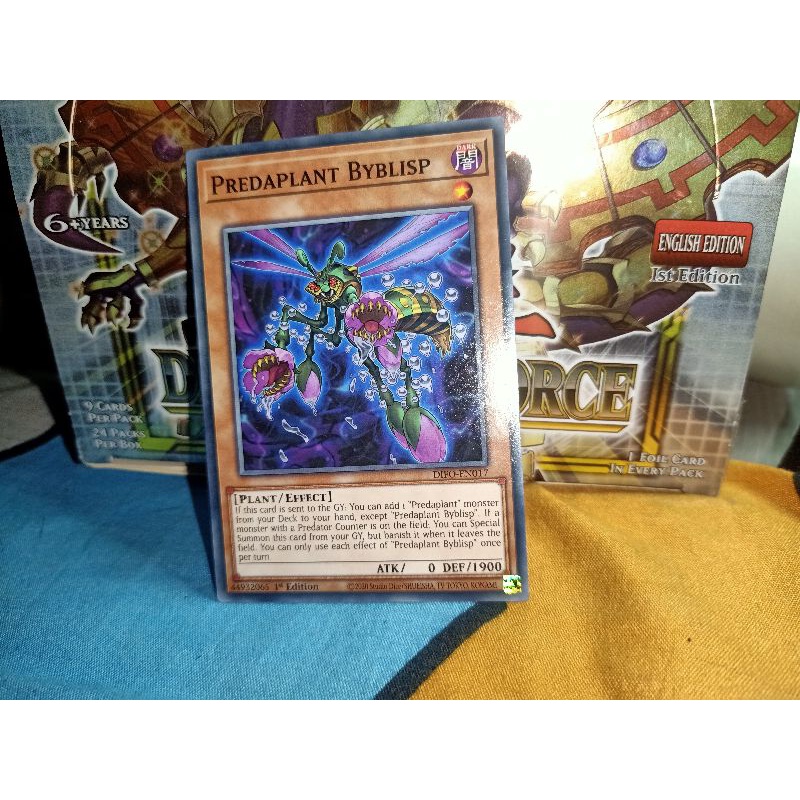 thẻ bài: Predaplant Byblisp - DIFO-EN017 - Common 1st Edition