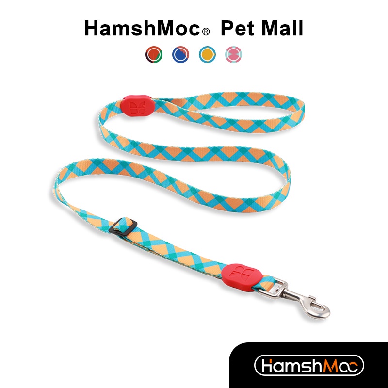 HamshMoc Dây Dắt Thú Cưng Đi Dạo Bằng Nylon Bền Bỉ Có Thể Điều Chỉnh Độ Dài Họa Tiết Thời Trang Và Không Rối Móc Chịu Được Sức Nặng Cho Cún Cưng