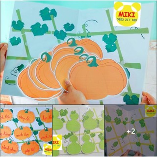 GIÀN BẦU HỒ LÔ / GIÀN BÍ NGÔ HANDMADE (Đồ Dùng Dạy Học Miki)