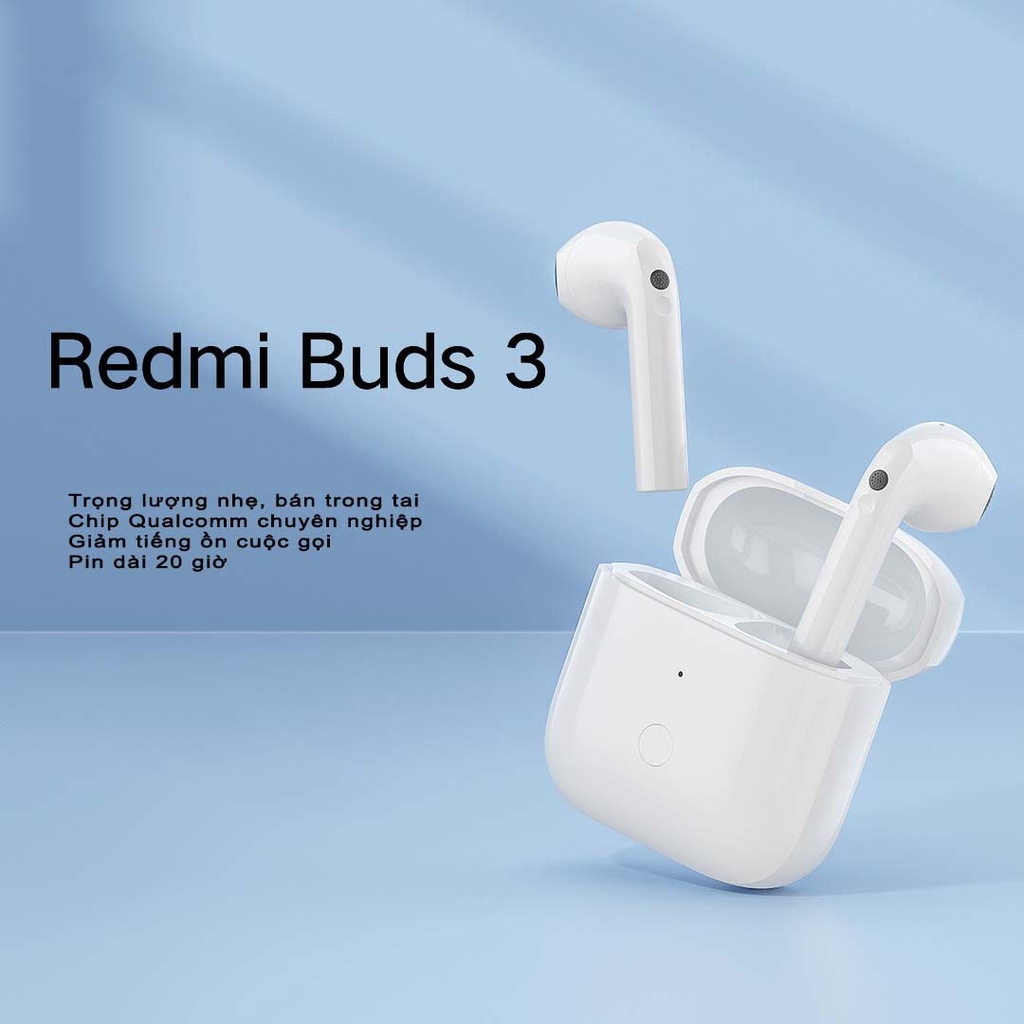 Tai nghe Bluetooth Xiaomi Redmi Buds 3 - Tai nghe không dây - Tai nghe TWS hàng chính hãng