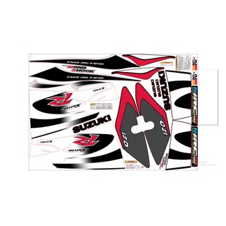 Free ship + sale sốc +decal pvc 5 lớp chất lượng cao tem rời xipo satria 2000