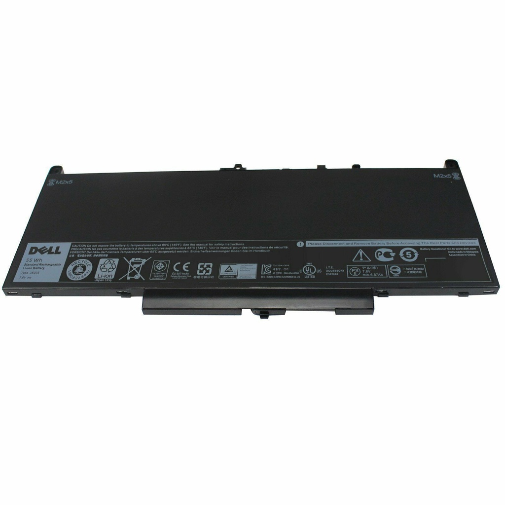 💖 Pin Laptop Dell Latitude E7270 E7470 Series Mã Pin J60J5 và MC34Y   Loại 55Wh Hàng Zin có Video Thực tế