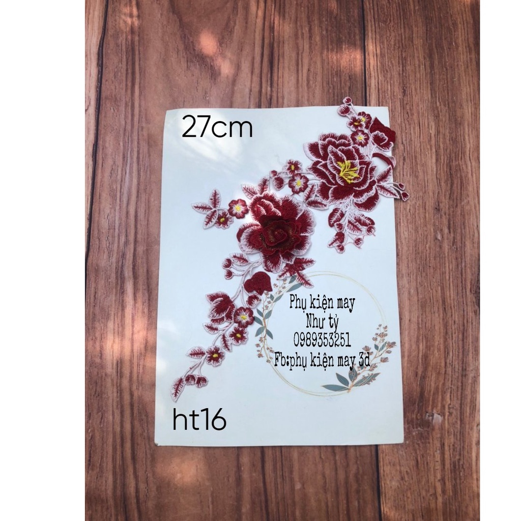 ren thêu xinh xắn 27cm