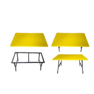 Bàn mặt nhựa chân sắt mầm non
