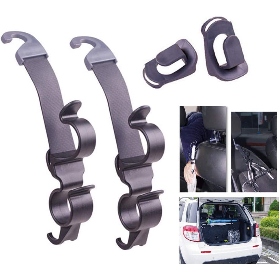 Móc Treo Đồ Thiết Kế Nhiều Tầng Để Đồ Tiện Lợi Trên Xe Ô Tô
