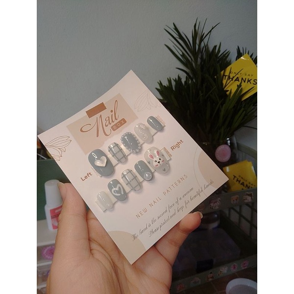 nail box thiết kế theo size