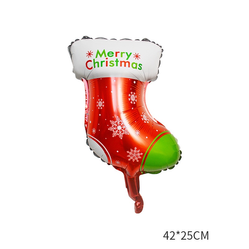 Bong Bóng Lá Nhôm 16 inch Họa Tiết Ông Già Noel / Người Tuyết Trang Trí Giáng Sinh / Năm Mới