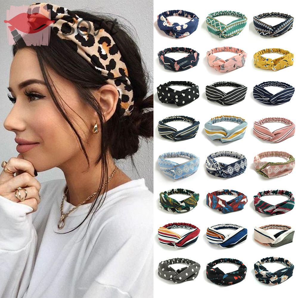 (Hàng Mới Về) Băng Đô Thắt Nơ Thời Trang Cho Nữ